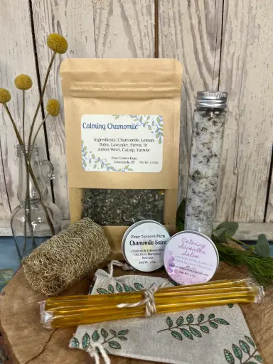 Chamomile Bath Set